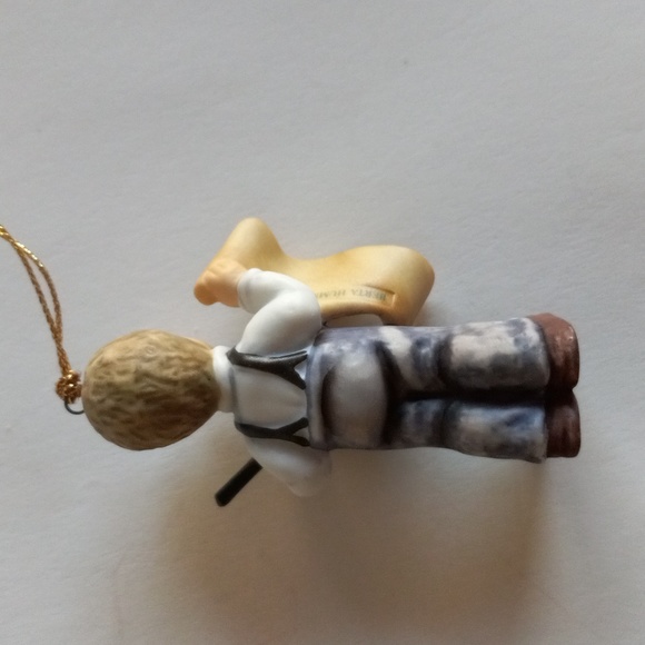 Berta Hummel "Letter to Santa" Holiday Ornament. - Picture 2 of 6